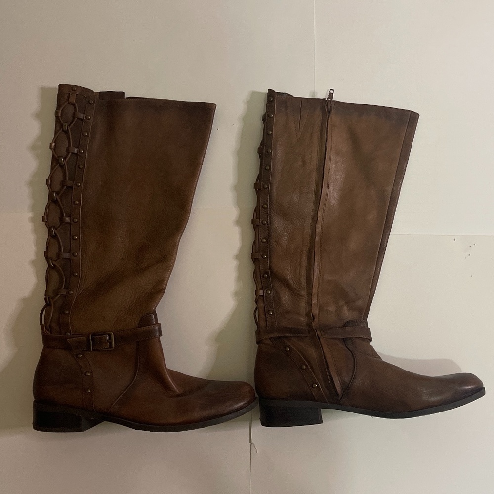 Leather Gianni Bini Boots